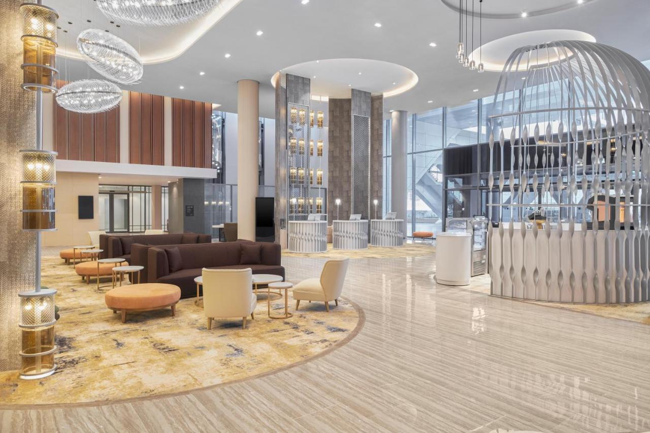 Radisson Blu Hotel Riyadh Convention And Exhibition Center Exterior foto Lobby