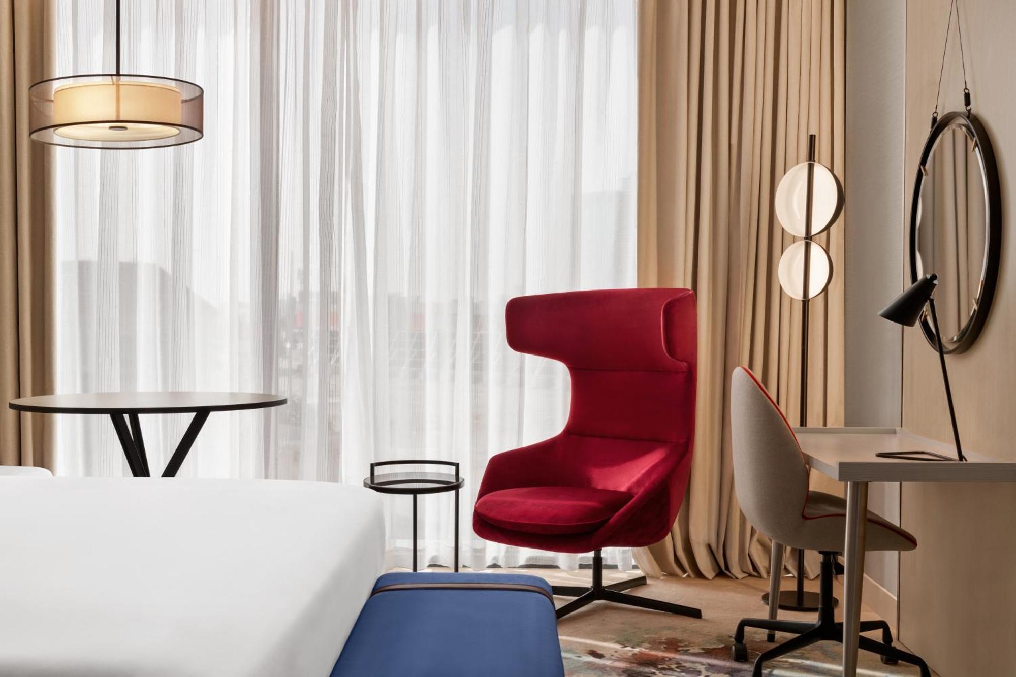 Radisson Blu Hotel Riyadh Convention And Exhibition Center Exterior foto A room at the hotel